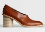 Zapatos con tac贸n de madera de C茅line